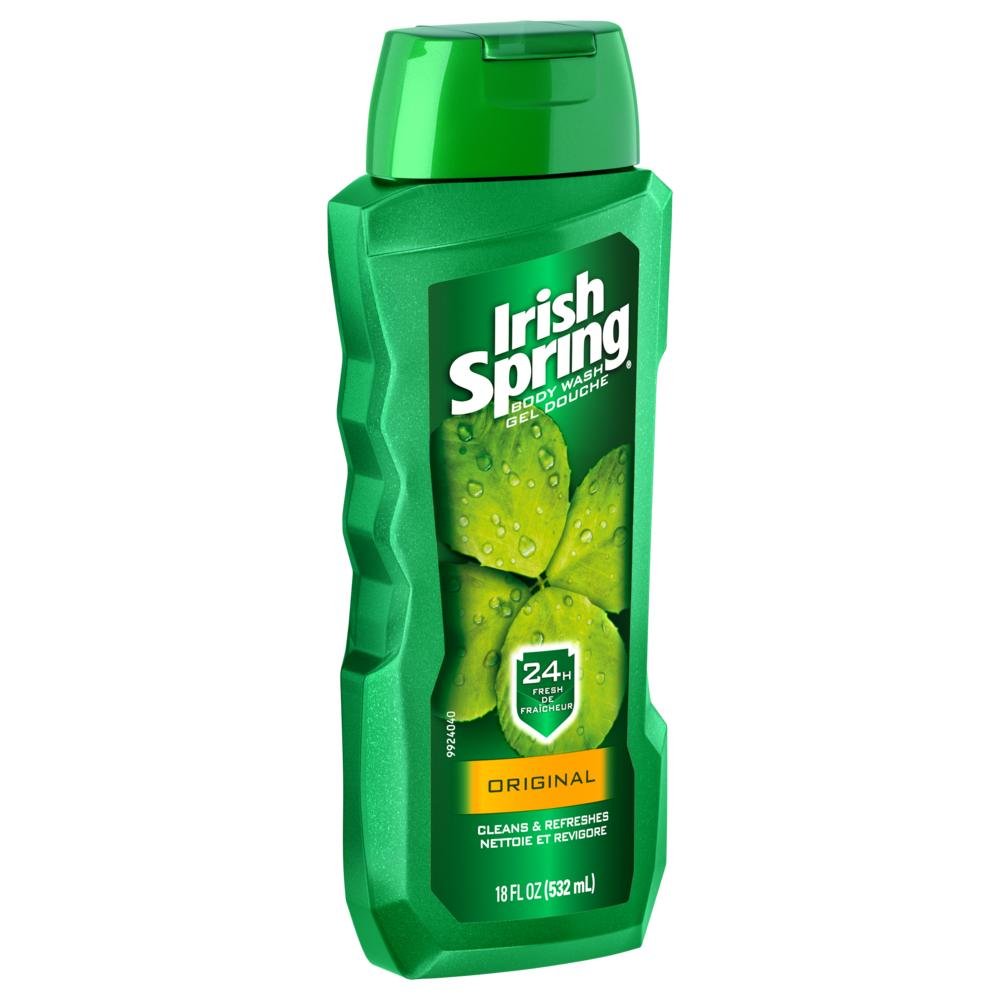 Irish Spring Body Wash for Men, Original Scent - 18 Fl Oz (Pack of 6) | Refreshing Daily Shower Gel for Gym, Work & Active Lifestyle