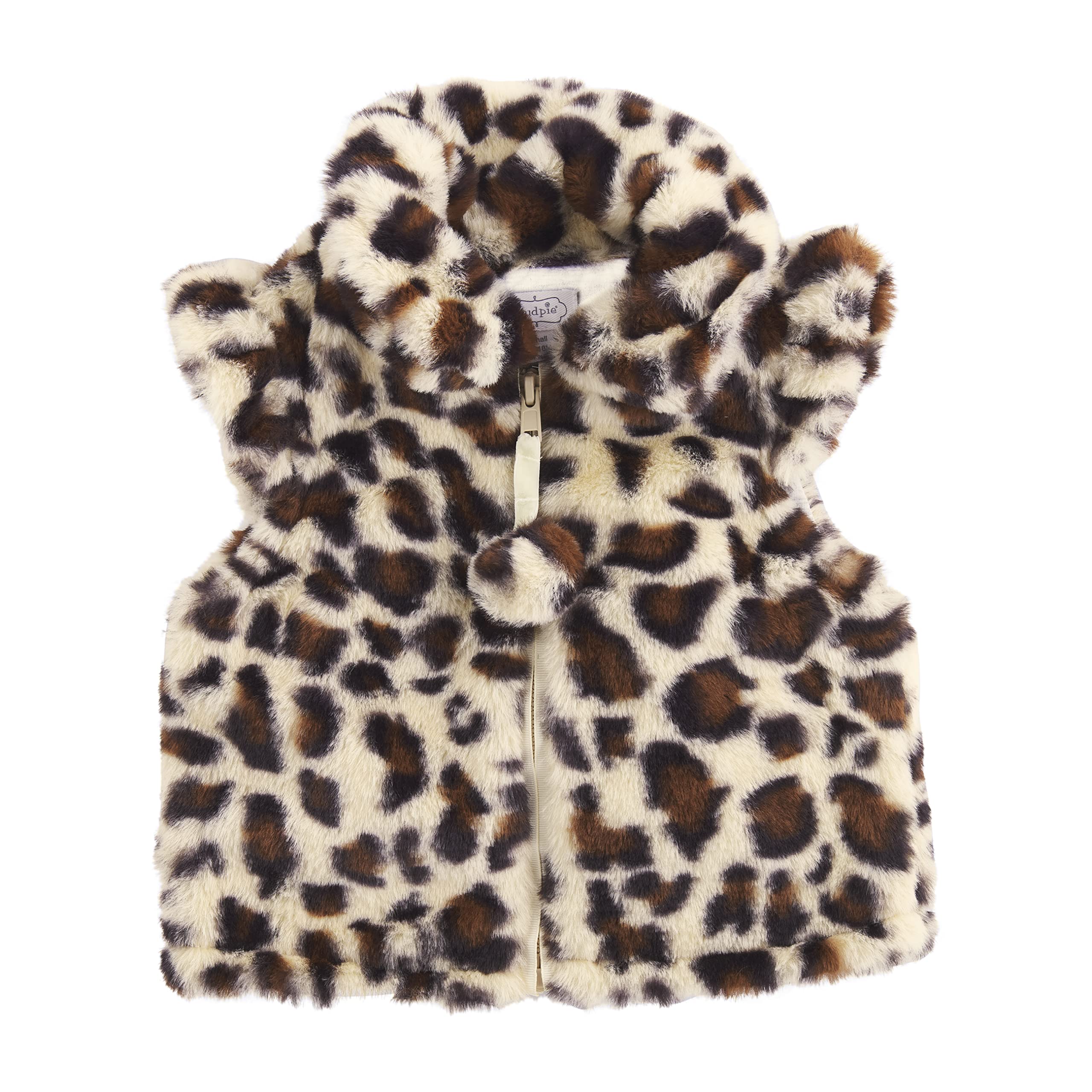 Mud Pie Baby Girls' Faux Fur Vest - Soft Winter Coat for Toddlers - Perfect for Holiday Photos, Outdoor Play & Special Occasions