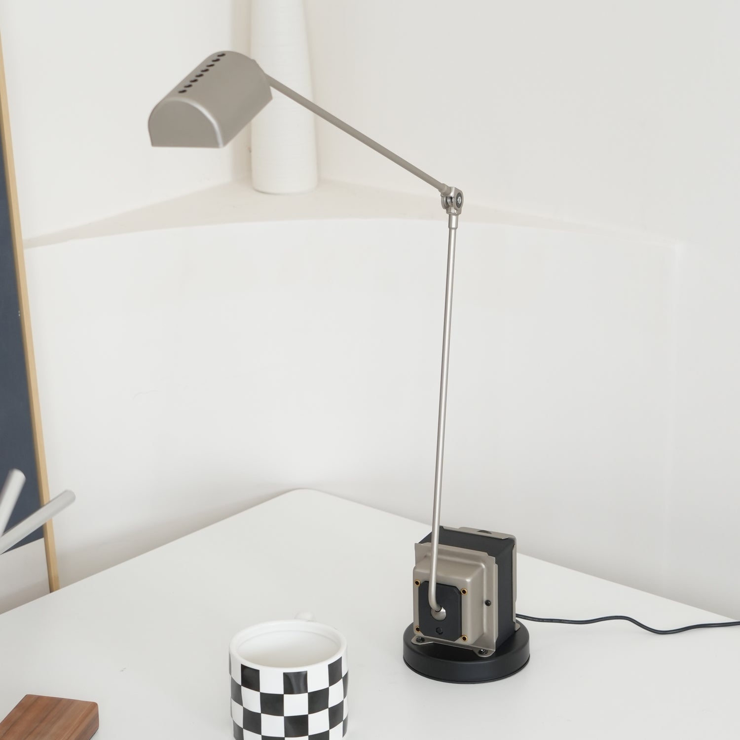 Dynamo Table Lamp - Modern LED Desk Light with Adjustable Brightness, Perfect for Home Office, Study, and Bedroom Reading