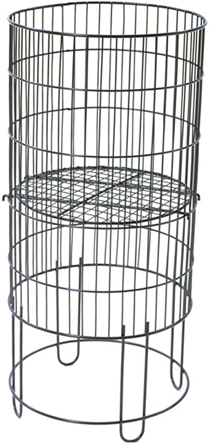 Black Collapsible Round Dump Bin - 15
