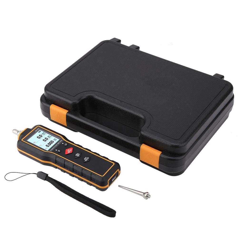 Digital Vibration Meter - Portable Vibrometer Gauge with LCD Backlight for Mechanical Equipment Vibration Measurement | Perfect for Industrial Maintenance, HVAC Systems & Machine Diagnostics