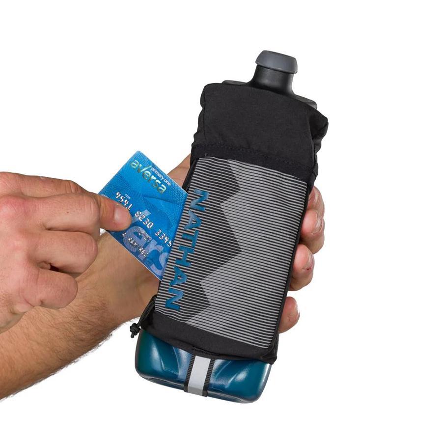 QuickSqueeze Plus 22oz Handheld Water Bottle - Leakproof & Portable for Gym, Hiking, Travel & Outdoor Activities