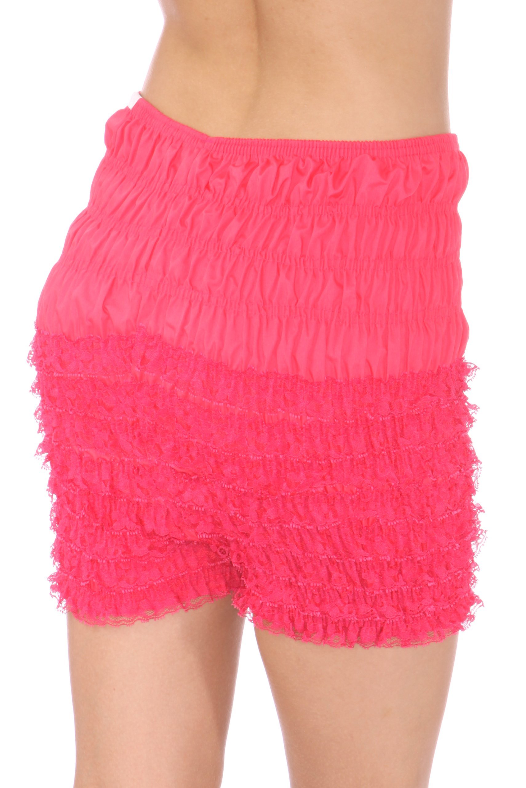 Malco Modes Women's Ruffle Panties - Soft Cotton Dance Bloomers & Pettipants for Ballet, Yoga & Everyday Comfort