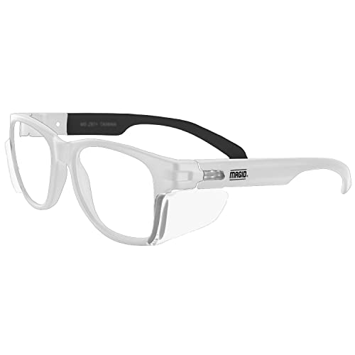 Clear Lens | White Frame