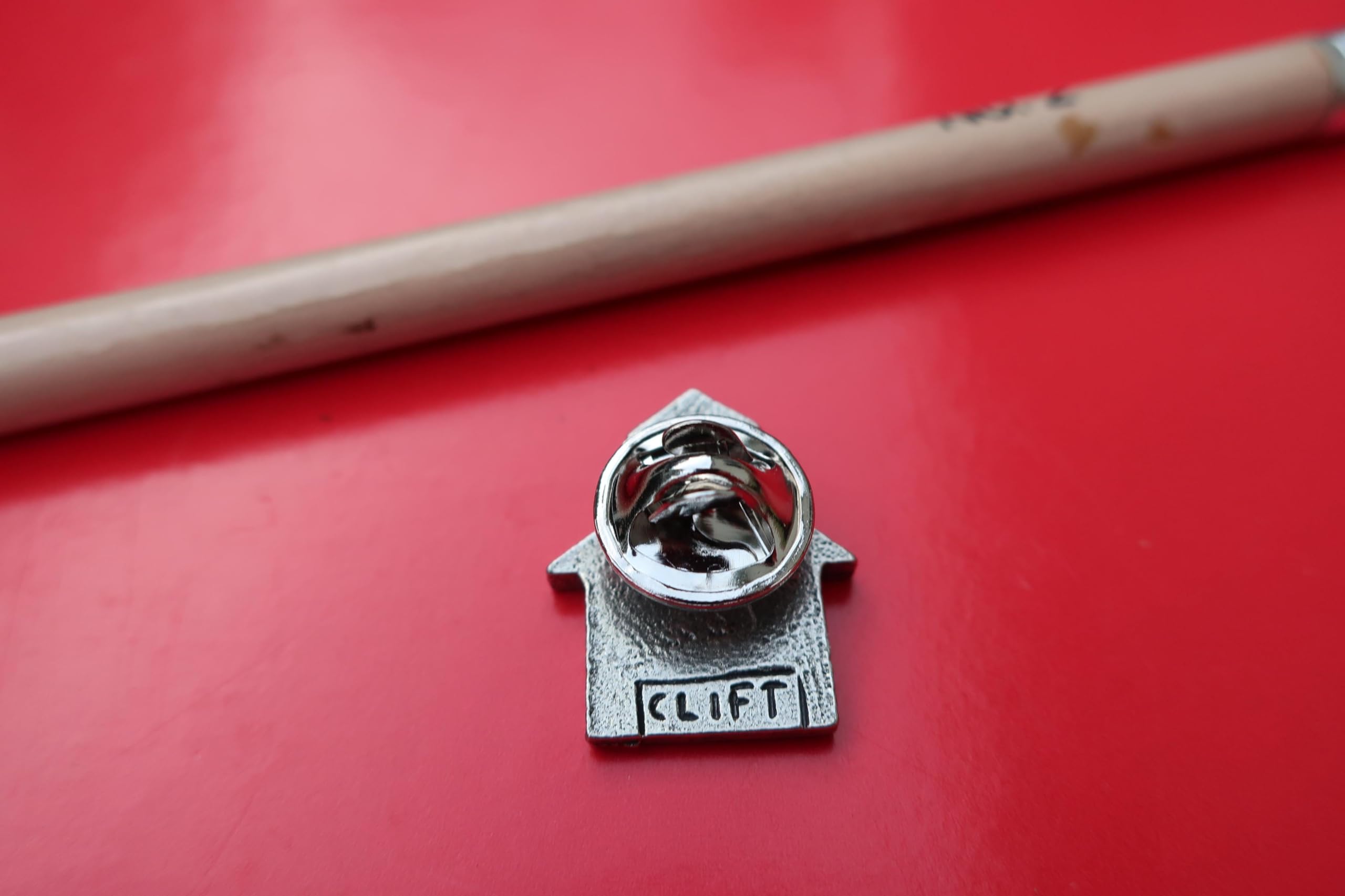 Jim Clift Design Vintage School House Lapel Pin - Classic Collectible for Teachers, Students & Alumni - Perfect for Jackets, Backpacks & Gifts