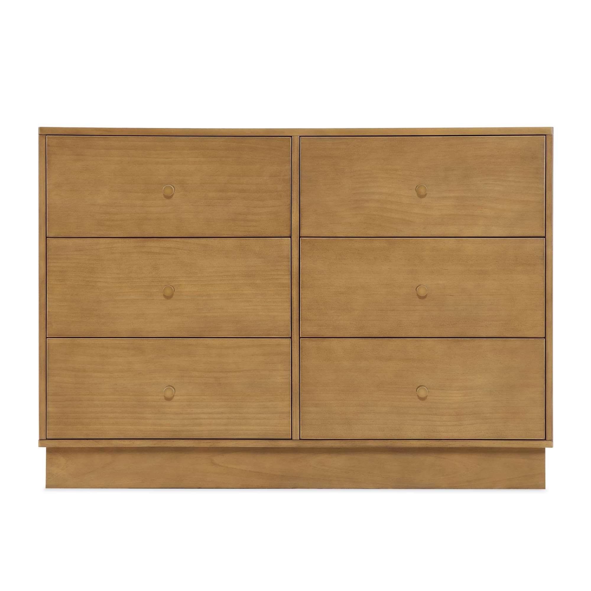 Delta Children James 6-Drawer Dresser with Interlocking Drawers - Sturdy Kids Bedroom Storage for Clothes & Toys