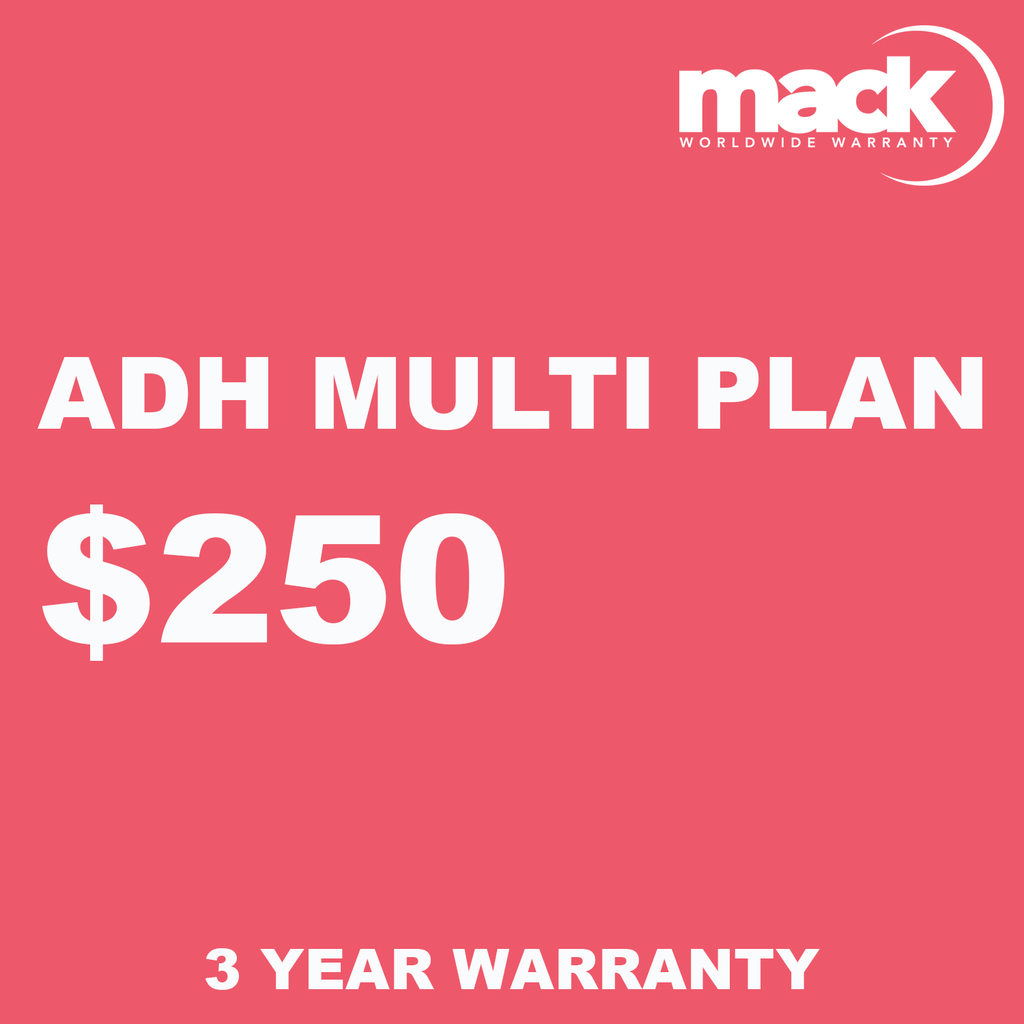 MACK 3-Year ADH Multi Plan Warranty - Affordable Protection Under $150 | Perfect for Laptops, Phones & Electronics
