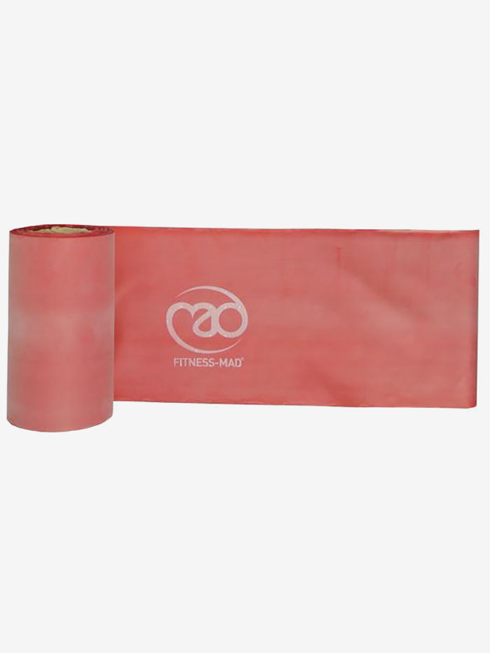 Yoga Mad 15m Roll Resistance Band - Light Tension Exercise Band for Stretching, Strength Training & Physical Therapy - Perfect for Home Workouts, Yoga & Fitness Routines