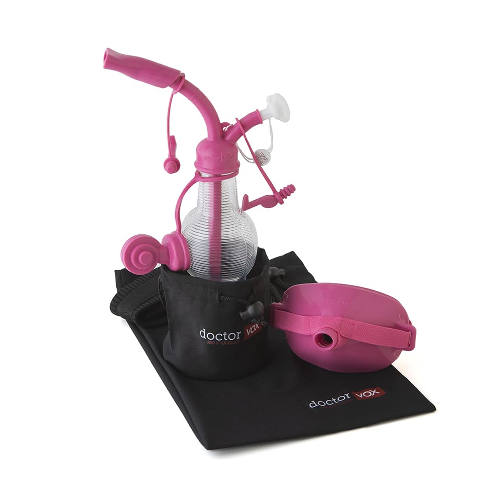 Voice Mask Advanced Set (Pink) - Premium Adjustable Voice Changer for Gaming, Cosplay & Online Privacy Protection