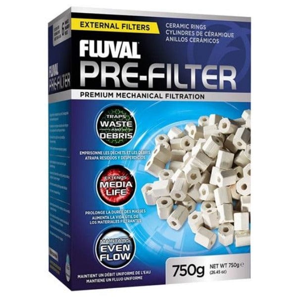 Fluval Pre Filter Ceramic Rings for Aquarium External Canister Filters - Improve Water Clarity & Biological Filtration for Freshwater & Saltwater Tanks