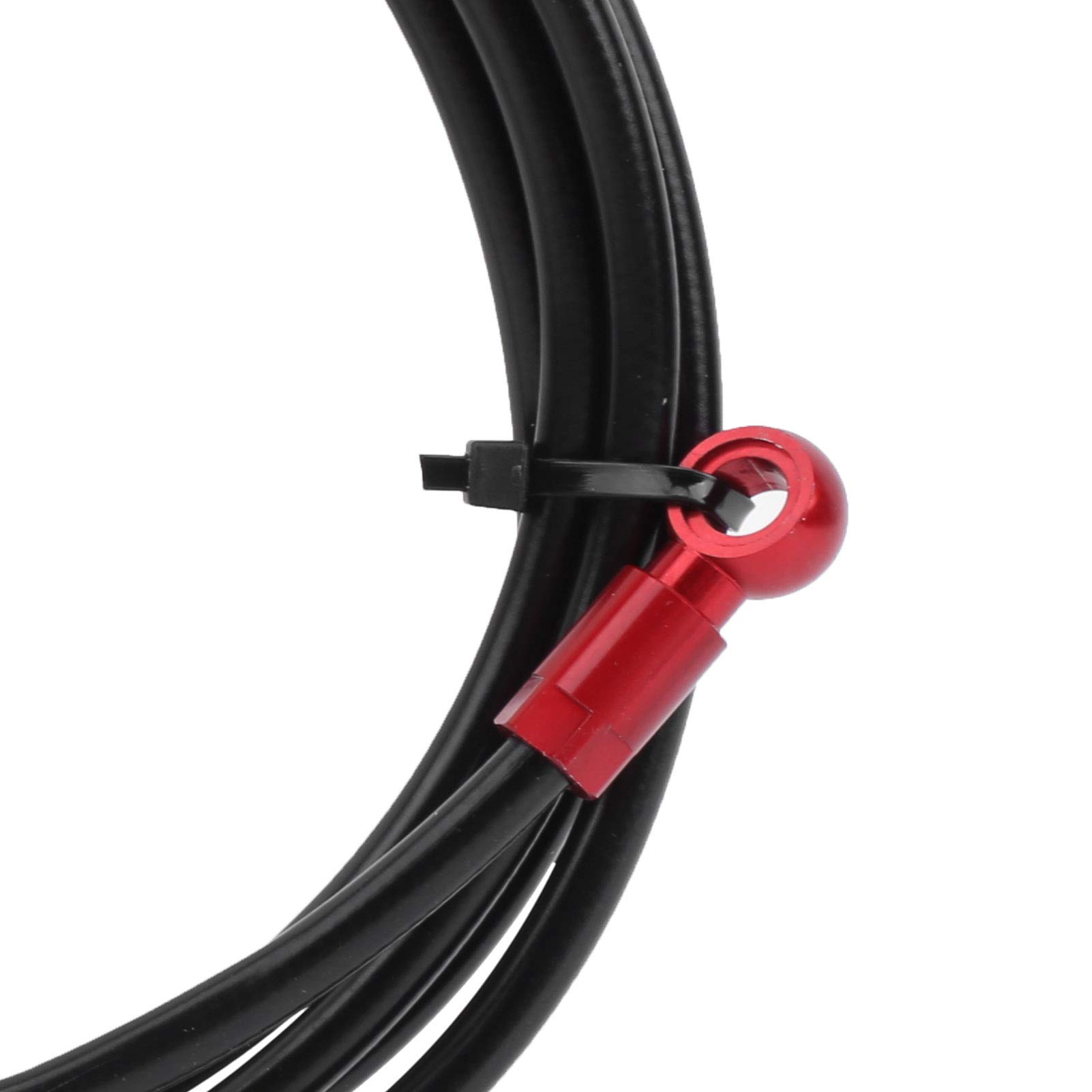 High-Quality 6.6ft Cuttable Disc Brake Hose for Mountain Bikes - Heat & Cold Resistant, Durable Brake Tube - Perfect for Trail Riding, Downhill & Off-Road Cycling
