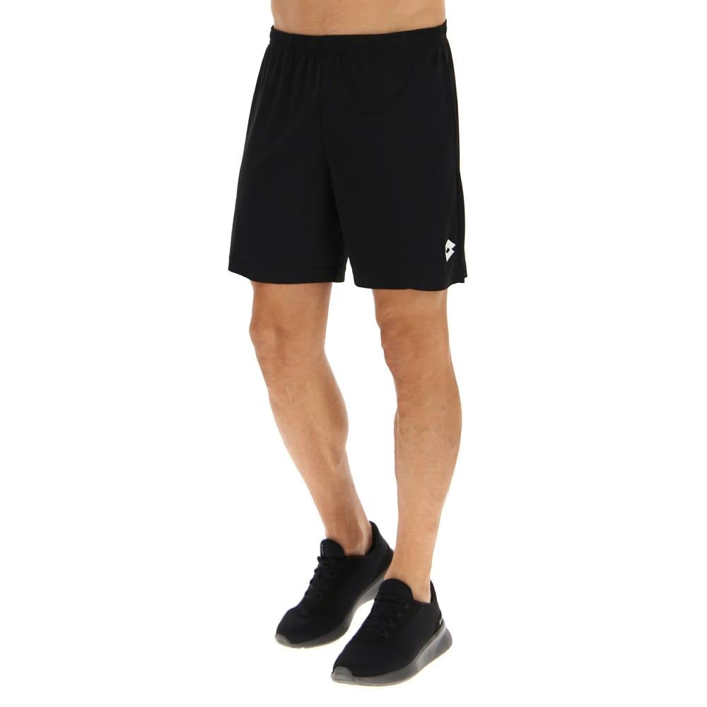 Lotto Men's 7 Inch Athletic Shorts - Black - Breathable Quick-Dry Workout Shorts for Running, Gym & Casual Wear
