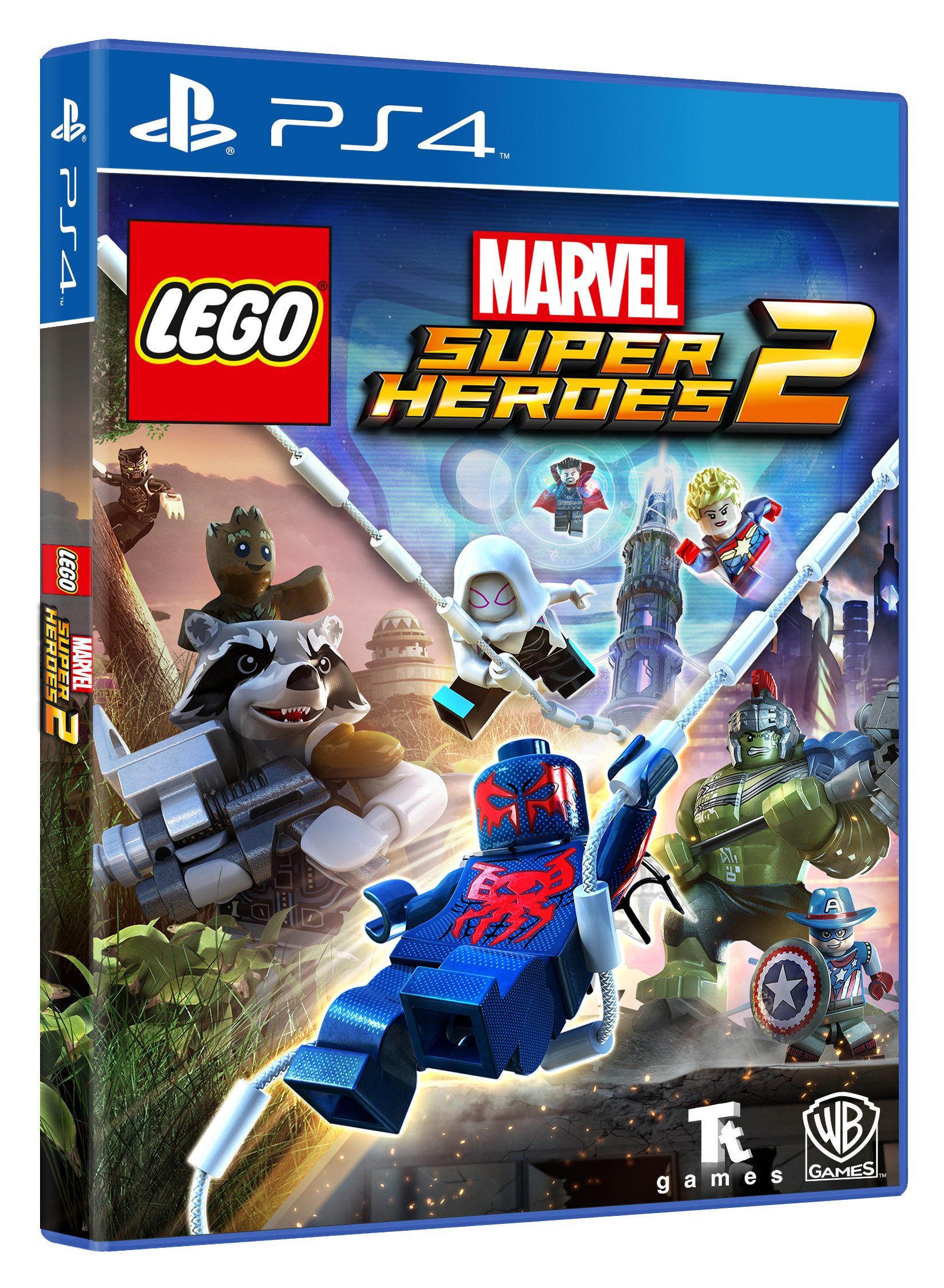 LEGO Marvel Super Heroes 2 - Warner Bros. PS4 Game (German Import) | Action-Adventure Video Game for PlayStation 4 | Perfect for Superhero Fans & Family Game Nights