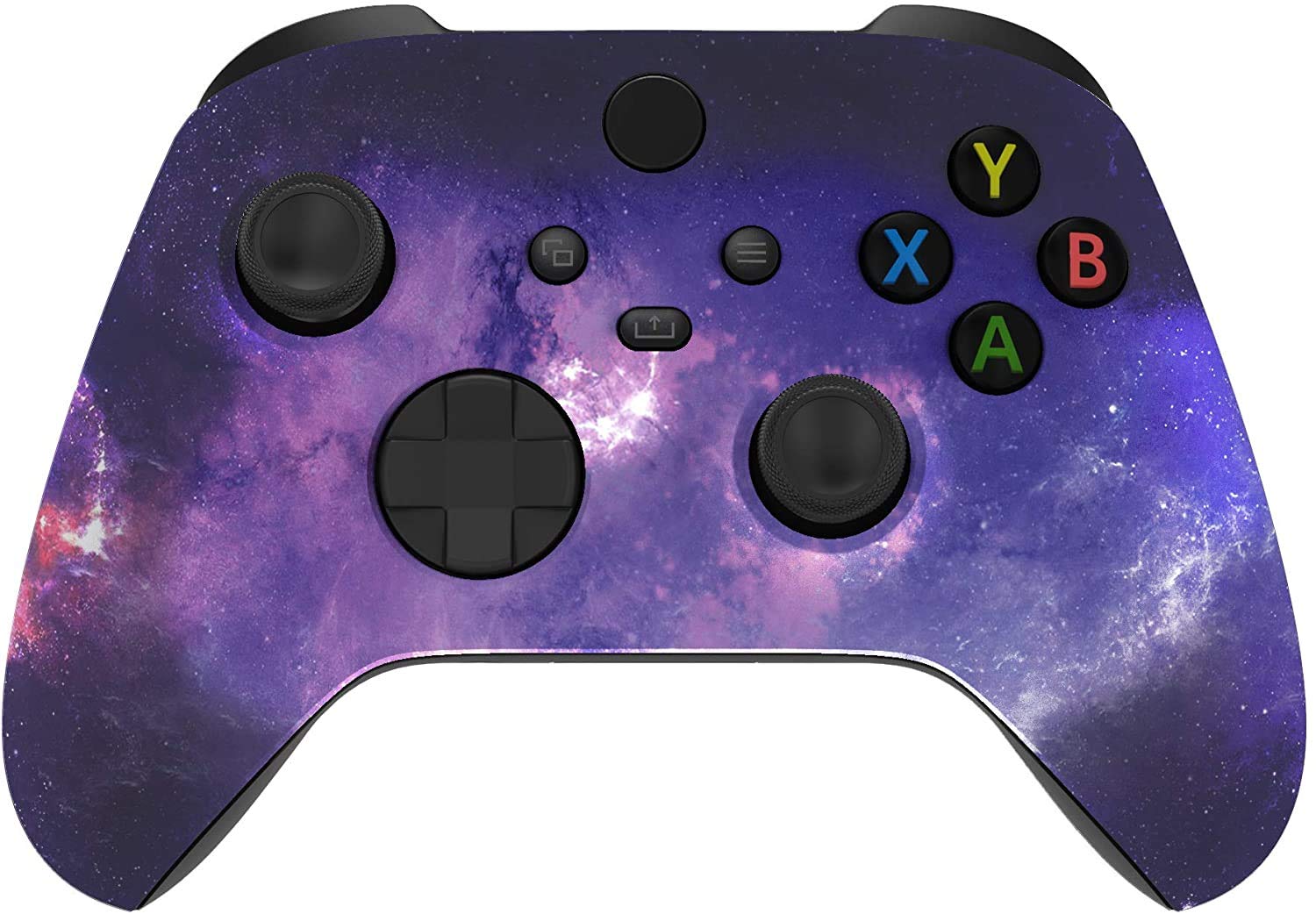 Custom Wireless Xbox Controller for Xbox Series X/S & Xbox One - Soft Touch Grip - Galaxy Design - Perfect for Gaming, Streaming & Competitive Play
