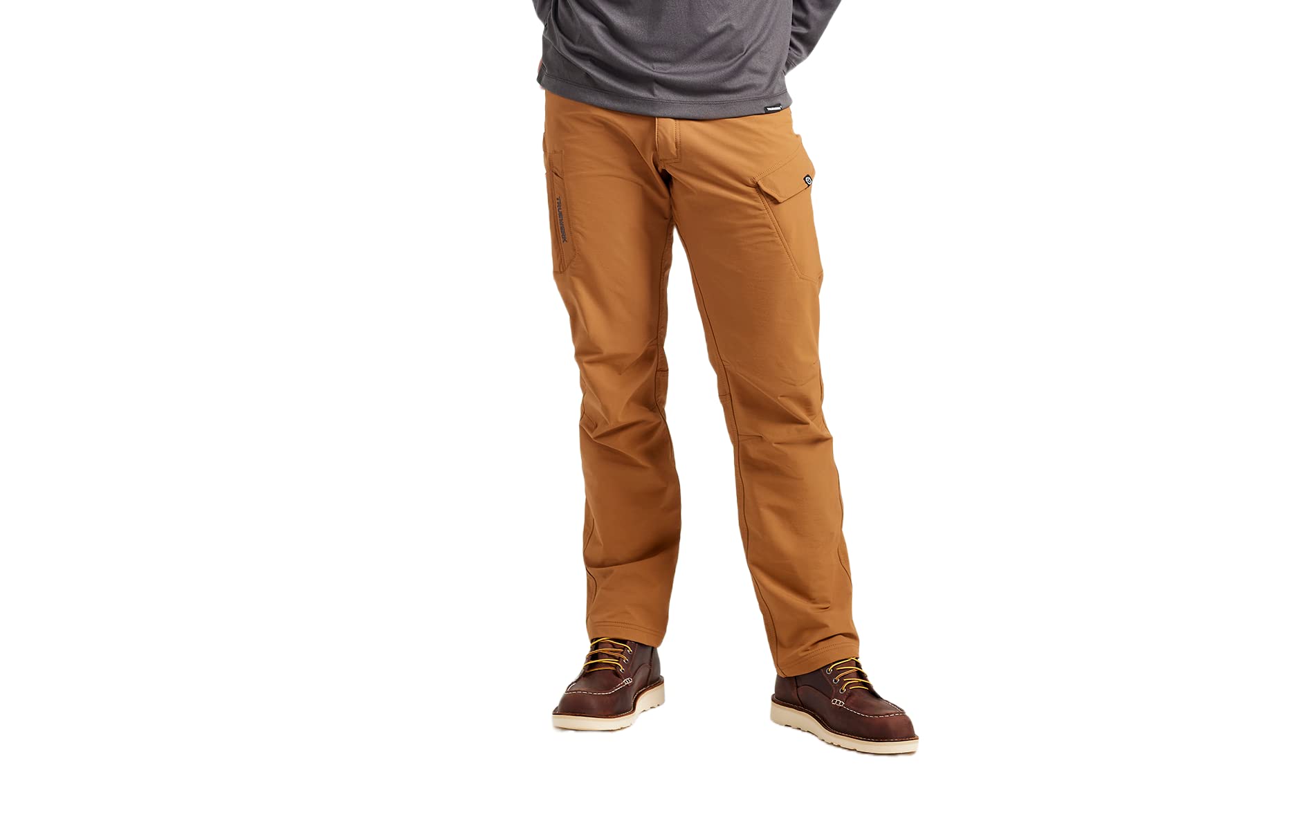 TRUEWERK Men's T2 WerkPant Technical Work Pants - Water Resistant, Lightweight, 4-Way Stretch with Multiple Pockets for Construction, Carpentry & Outdoor Work
