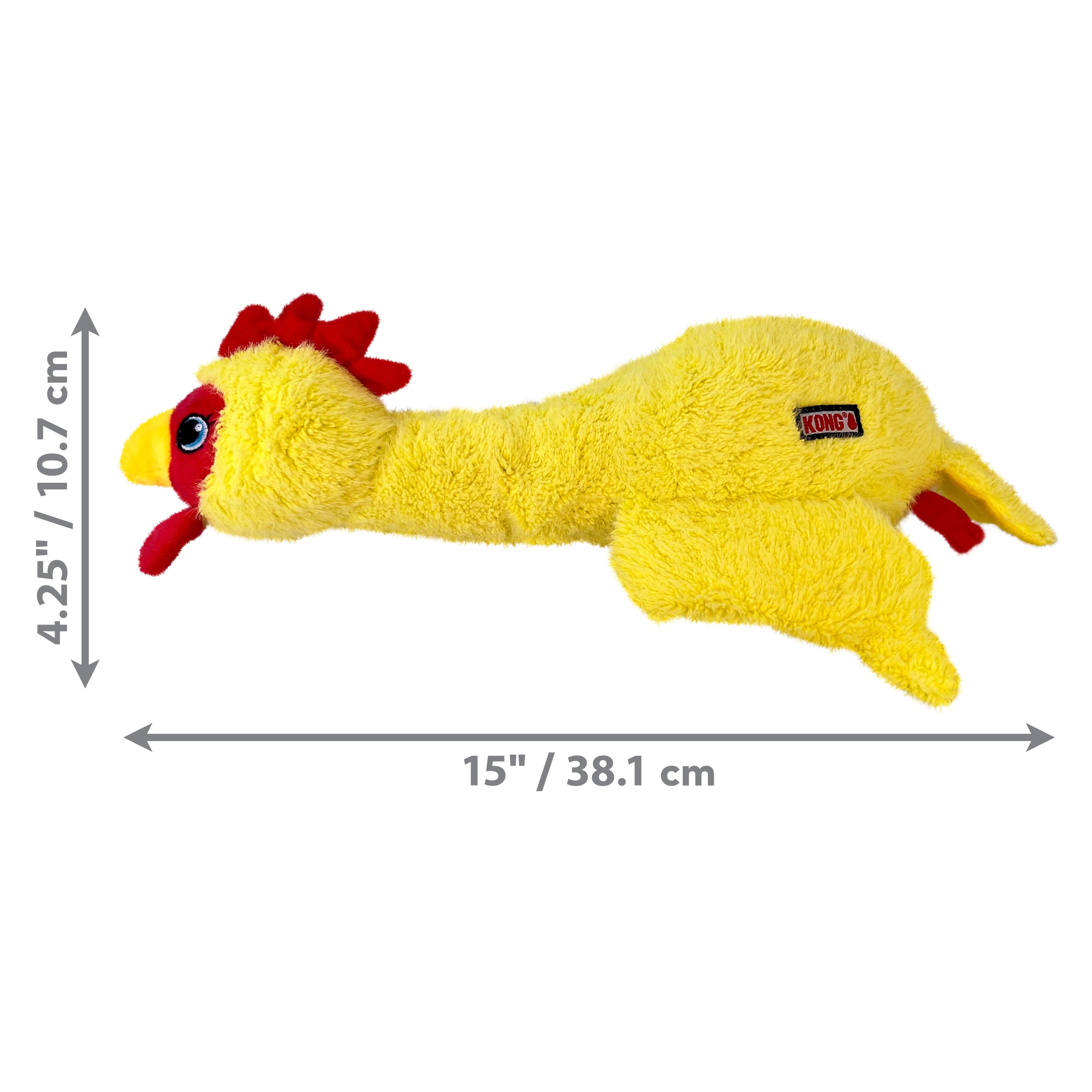 Scruffs Chicken Dog Toy - Durable Plush Chew Toy for Small & Medium Dogs - Interactive Play & Training - Perfect for Fetch, Tug-of-War & Cuddling