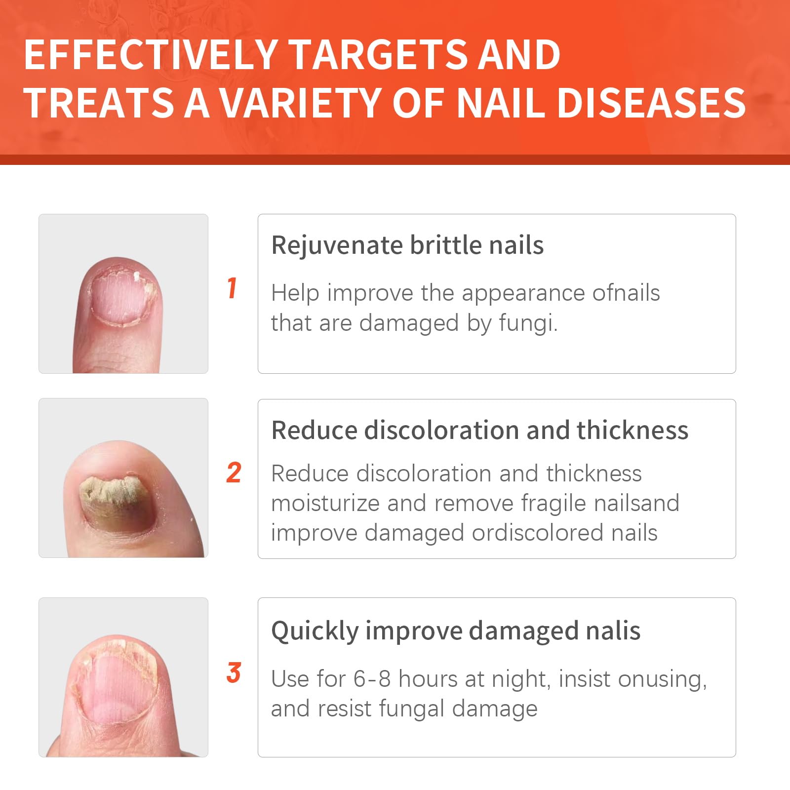 Extra Strength Toenail Fungus Treatment - 32 Pcs Nighttime Renewal Patches for Effective Symptom Relief & Visible Results | Fungal Nail Care for Athletes, Swimmers & Diabetics