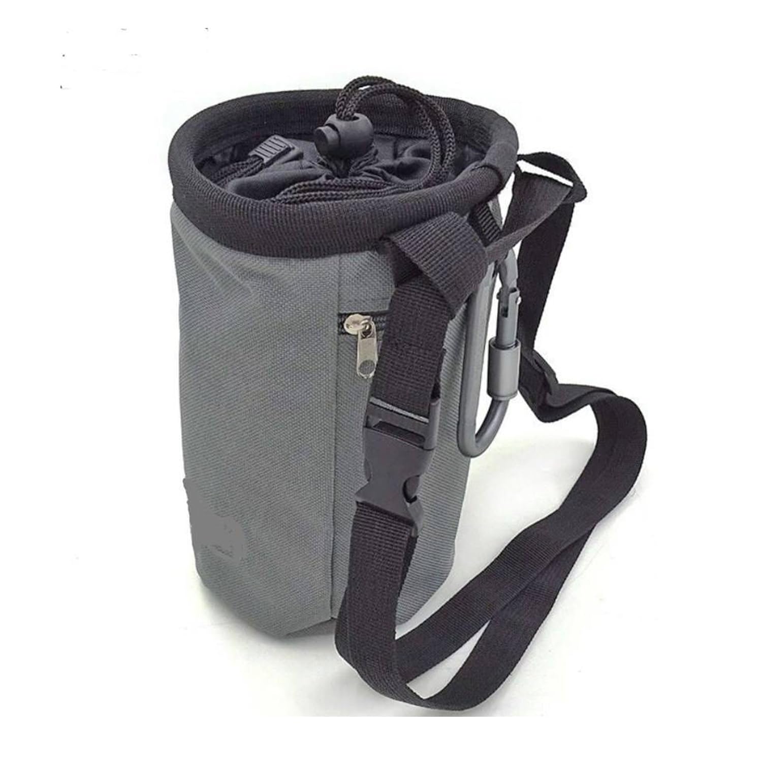 Premium Chalk Bag for Rock Climbing - Adjustable Belt, Quick-Clip & Zippered Pocket - Ideal for Bouldering, Gym Training & Outdoor Climbing Adventures