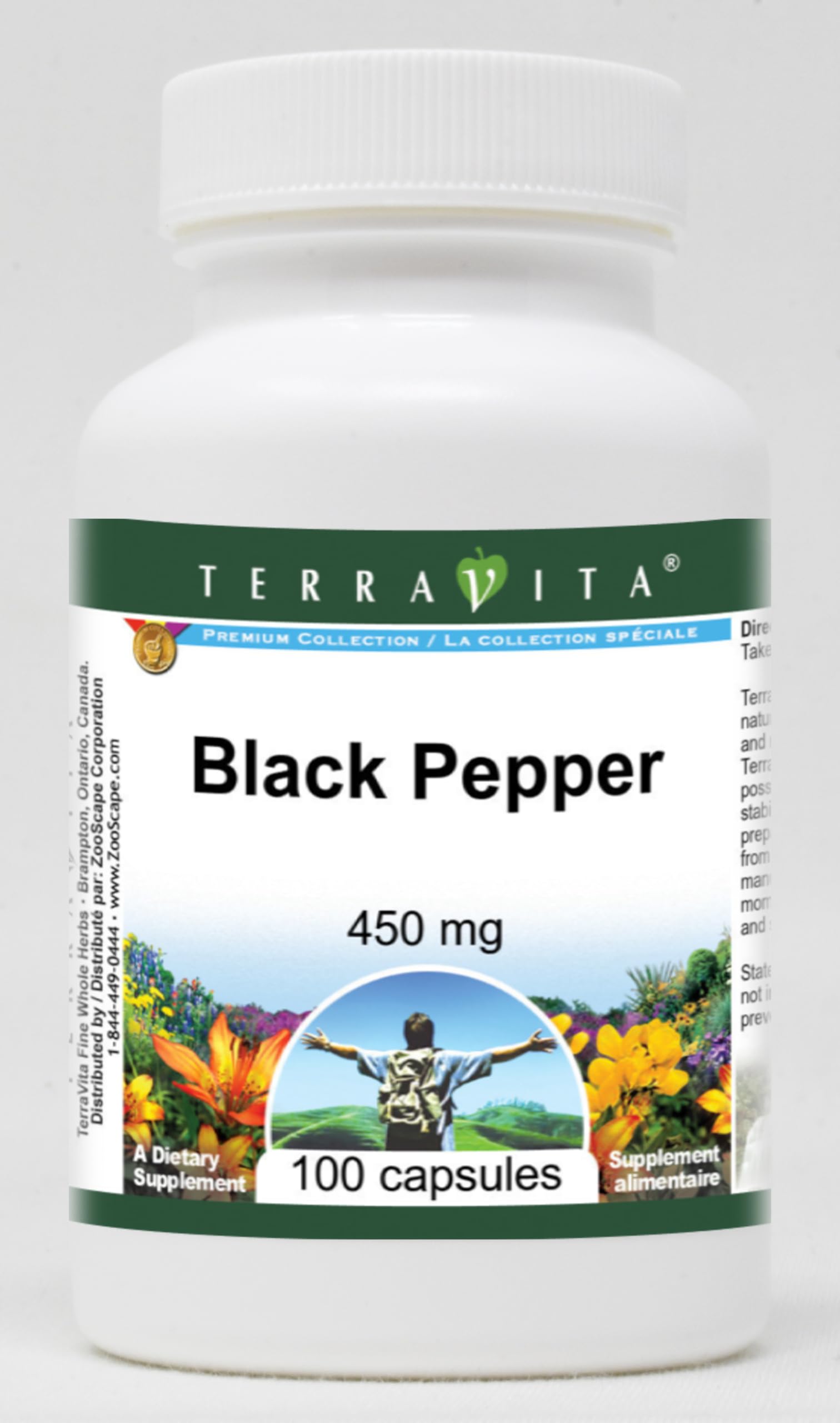 Black Pepper Extract 450mg (100 Capsules) - 3 Pack | BioPerine Enhanced | Supports Digestion & Nutrient Absorption | Ideal for Cooking, Supplement Routine & Health Enthusiasts