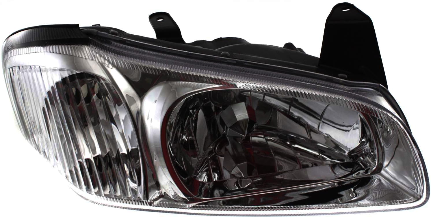 BAP Compatible Headlamp Assembly for 2000-2001 Maxima (Right Side) - Halogen Replacement Part Without 20th Anniversary Edition | Perfect for Night Driving & Vehicle Restoration Projects