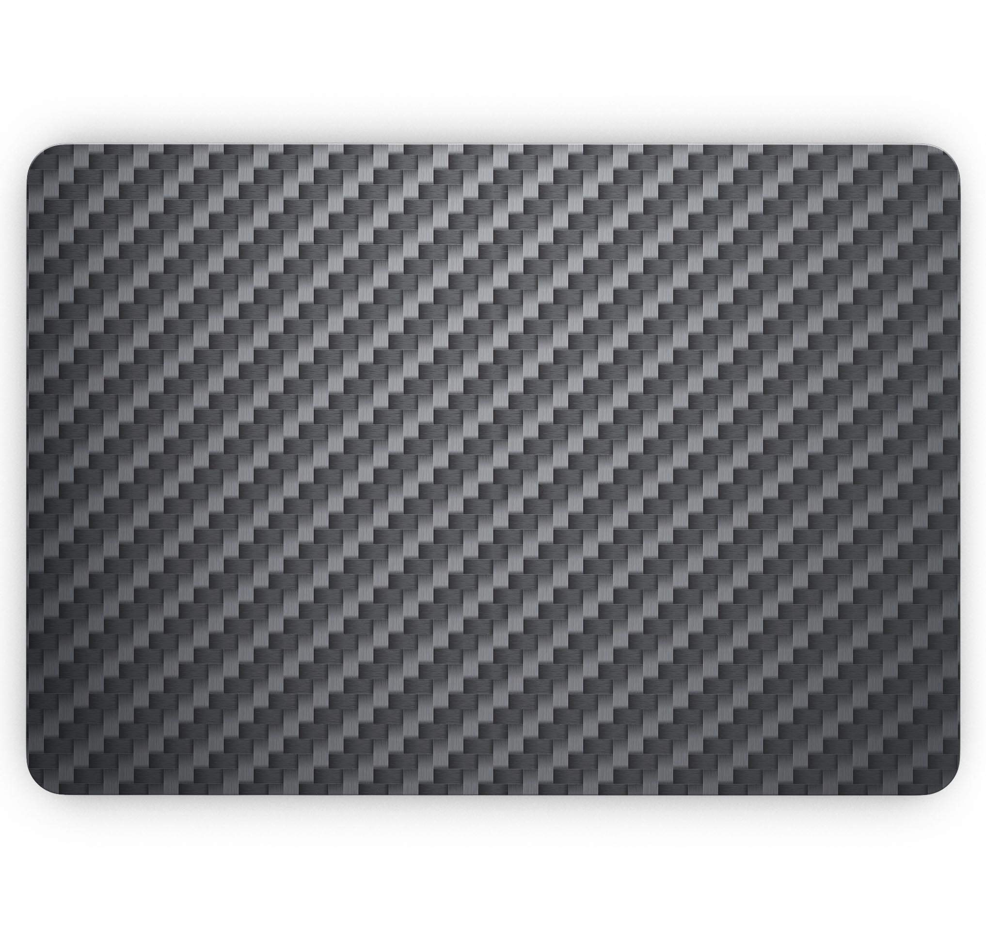 Textured Black Carbon Fiber Full-Body Skin Wrap for MacBook Air 13