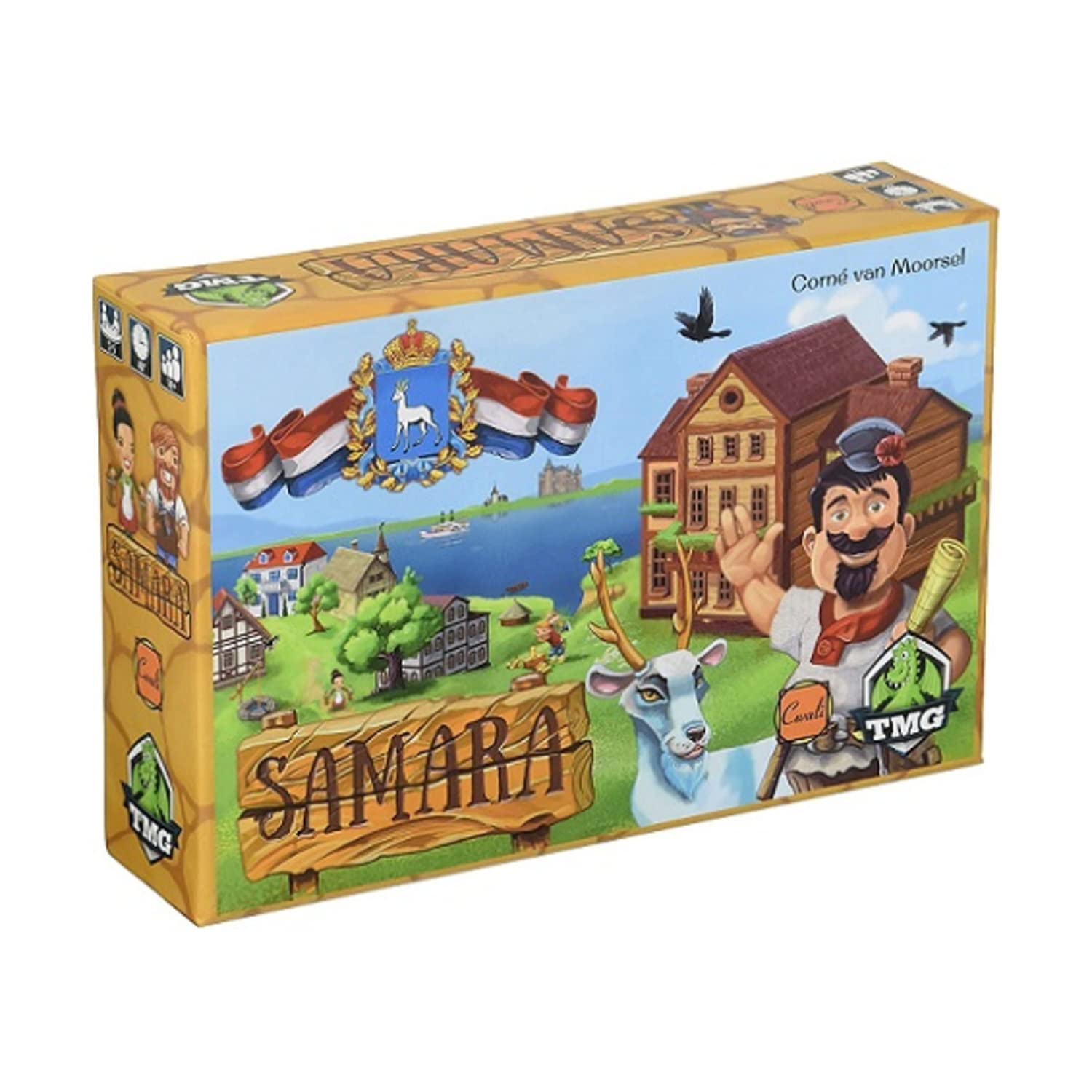 Tasty Minstrel Games Samara Strategy Board Game - Family Fun Game Night for Adults & Kids | Perfect for Parties & Indoor Activities