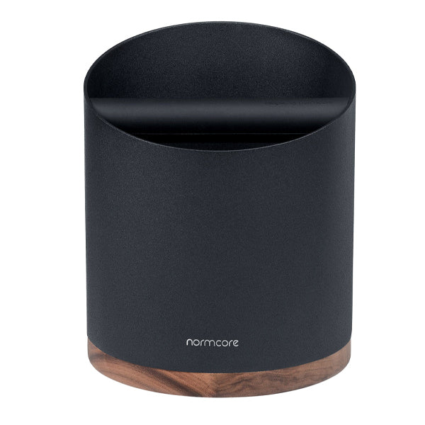 Premium Espresso Knock Box - Heavy Duty Stainless Steel Coffee Grounds Bin for Baristas & Home Brewing - Perfect for Espresso Machines & Coffee Stations