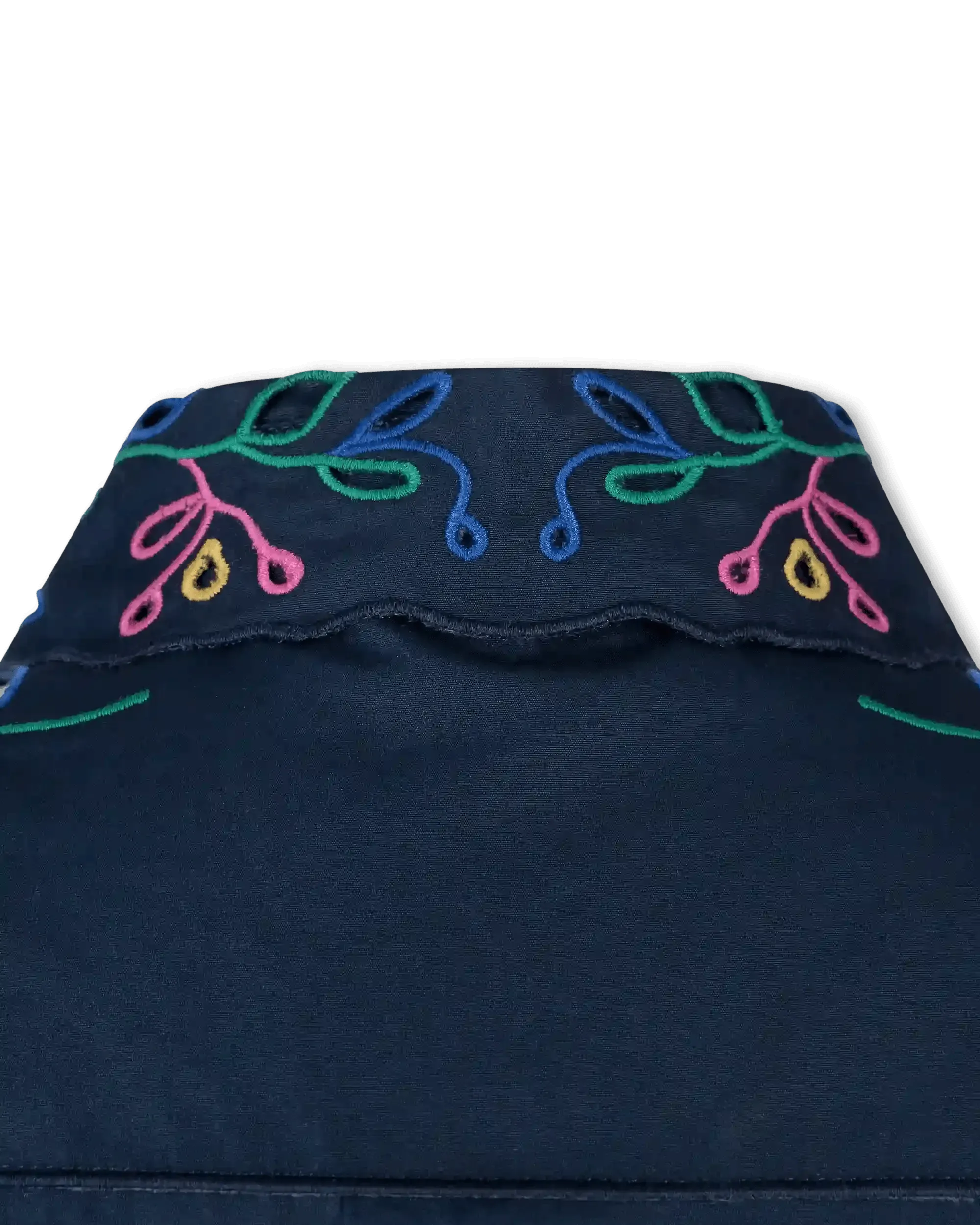 Embroidered Eyelet Shirt for Women - Floral Lace Trim Blouse - Summer Boho Tops - Perfect for Beach, Vacation & Casual Outfits