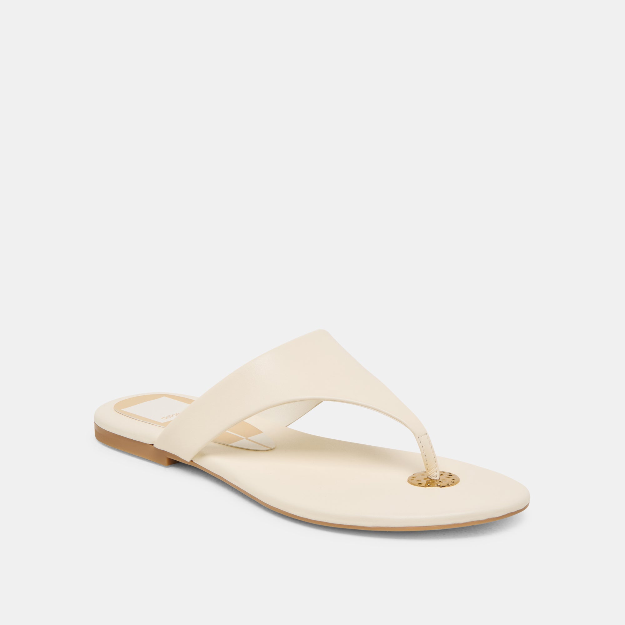 Kittle Women's Off-White Leather Sandals - Comfortable Casual Summer Shoes for Beach, Vacation & Everyday Wear