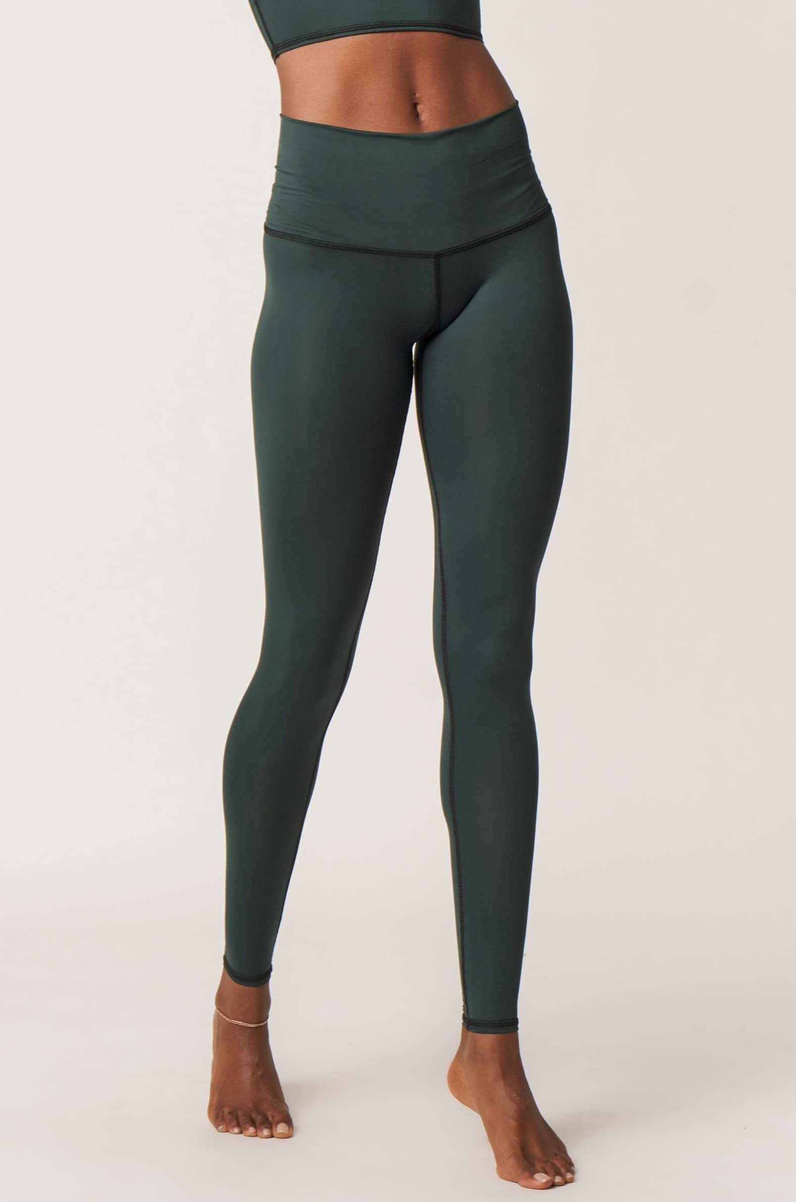 Teeki Women's Hot Pants Leggings - USA Made Sustainable Eco-Friendly Luxury Activewear | Quick Dry Yoga Pants for Workout, Running & Lounge Wear