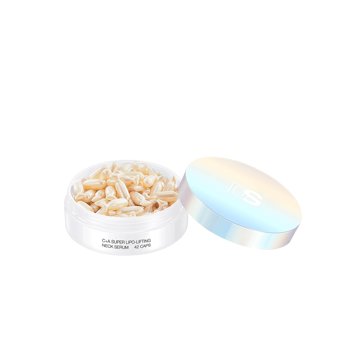 C+A Super Neck Serum (42 Capsules) - Anti-Aging Neck Cream for Wrinkles & Firming - Hydrating & Lifting Treatment for Women & Men - Perfect for Night Routine & Daily Skincare