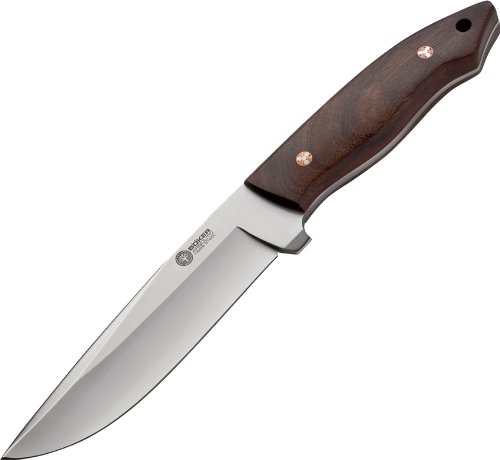Arbolito Venador Fixed Blade Knife - High Carbon Steel Hunting Knife with Leather Sheath | Perfect for Outdoor Camping, Hunting & Survival Gear