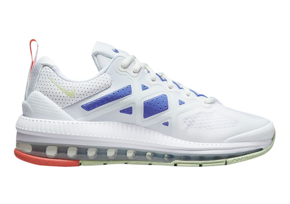 Nike Women's Air Max Genome Running Shoes - White/Lime Ice/Summit White (DC4057-101) - Size 6.5 | Lightweight Cushioned Sneakers for Women, Gym Workouts & Casual Wear