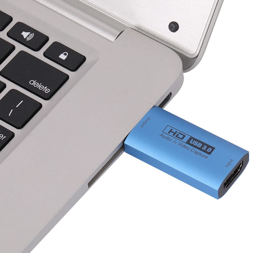 Bsowte USB 3.0 HDMI Video Capture Card for PC, Mac, PS5, Xbox - 1080p 60fps Game Recording & Live Streaming Device for Twitch, YouTube, OBS - Ideal for Gamers, Content Creators & Video Conference