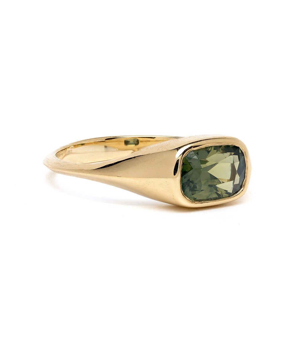 1.69Ct Green Cushion Cut Tristan Wedding Band for Men - Unique Emerald Engagement Ring for Women - Perfect for Anniversaries, Proposals & Special Occasions