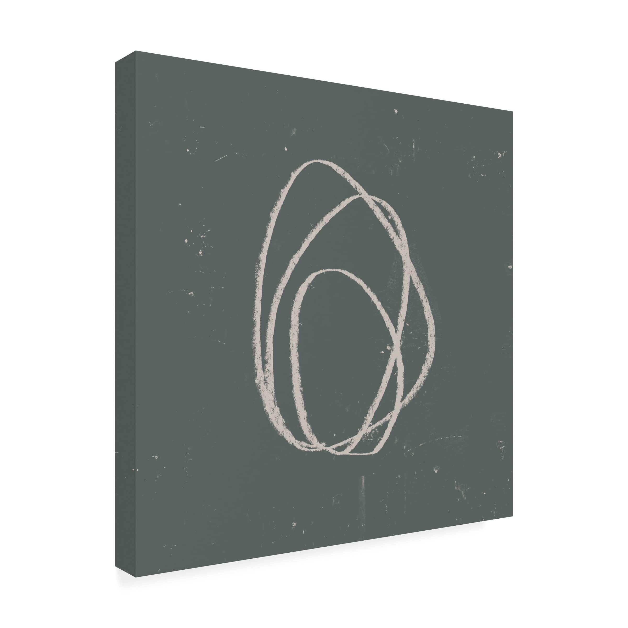 Jacob Green 'Rock Clutch II' Canvas Wall Art Print - Modern Home Decor for Living Room, Bedroom & Office | Trademark Fine Art Collection