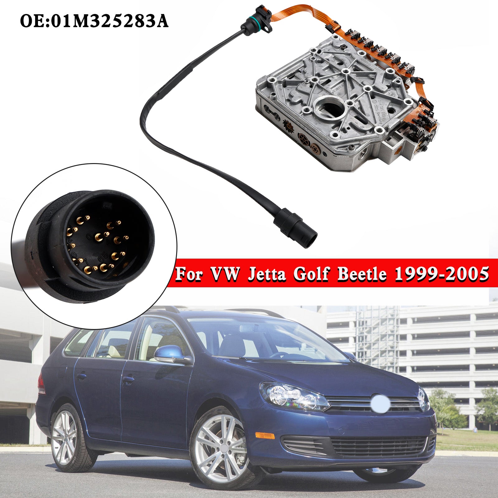 Volkswagen Jetta Golf Beetle 2.5L 2.0L Automatic Transmission Valve Body 01M325283A - Compatible with 2000-2010 Models, Perfect for Transmission Repair & Performance Upgrade