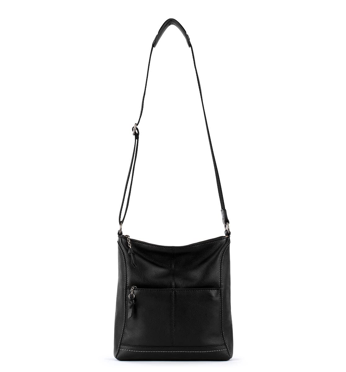 The Sak Lucia Genuine Leather Crossbody Bag - Adjustable Strap Convertible Purse for Women | Perfect for Travel, Shopping & Everyday Use
