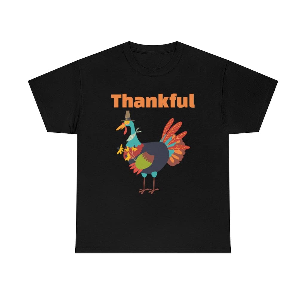Plus Size Thanksgiving Shirts for Women - Cute Turkey Graphic Fall Tops & Holiday Blouses - Perfect for Family Gatherings, Friendsgiving Parties & Autumn Photoshoots