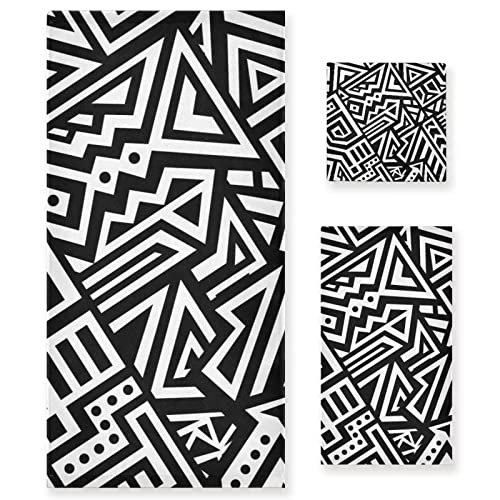 Black White