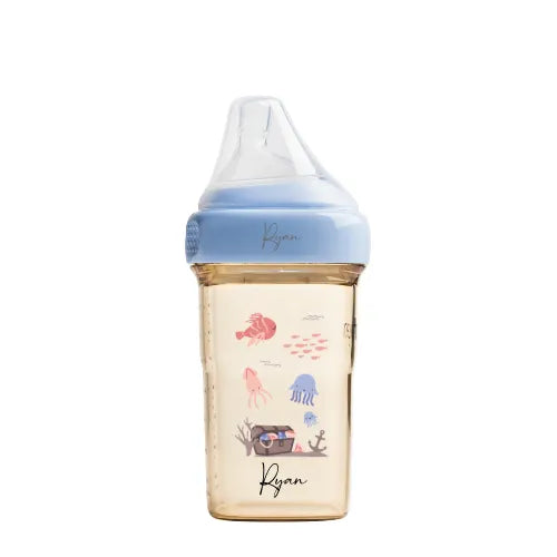 Hegen Baby Bottle - Customizable & Leak-Proof Feeding Solution for Newborns & Infants | Perfect for Daycare, Travel & On-the-Go Parents