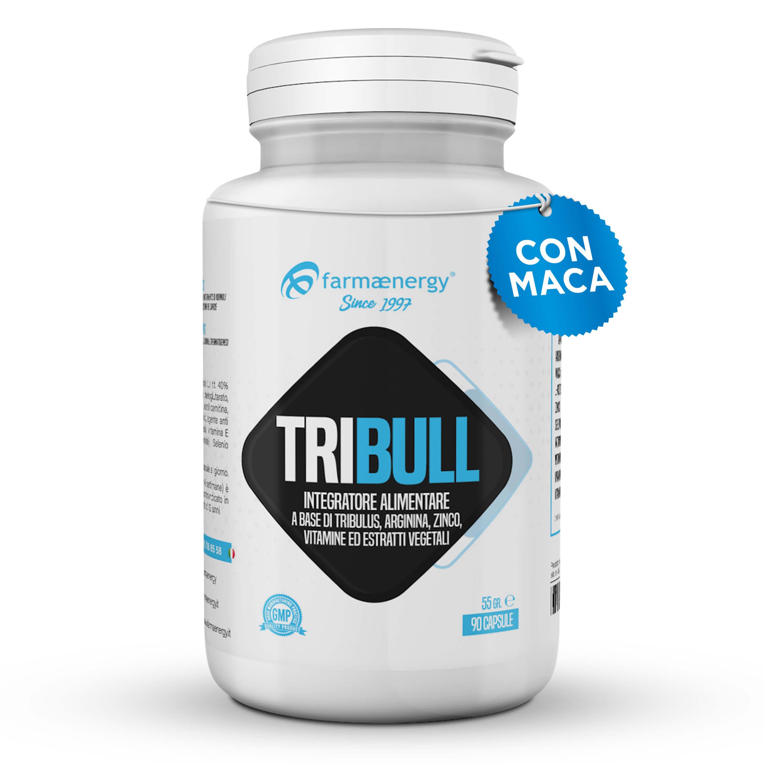 Natural Testosterone Booster for Men - Peruvian Maca & Tribulus Terrestris with Arginine, Black Maca, B6 Zinc & Carnitine - Libido Enhancement & Male Sexual Performance Supplement (90 Capsules) - Made in Italy | Supports Energy, Stamina & Vitality for Active Lifestyles