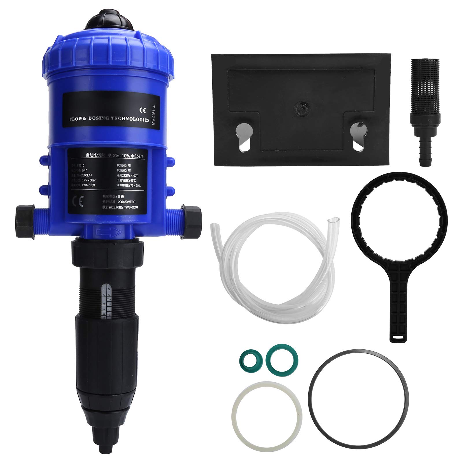 01 Chemical Proportioner - Anti-Corrosion PP Material Fertilizer Mixer | Durable Greenhouse Fertilizer Dispenser | Perfect for Hydroponics, Agriculture & Garden Nutrient Distribution