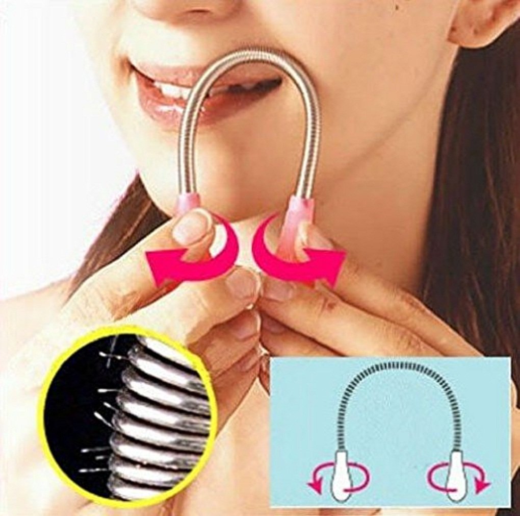 AY Stick for Facial Hair Removal - Painless & Effective Hair Remover Tool (Random Color) | Perfect for Eyebrows, Upper Lip, Chin & Body Grooming