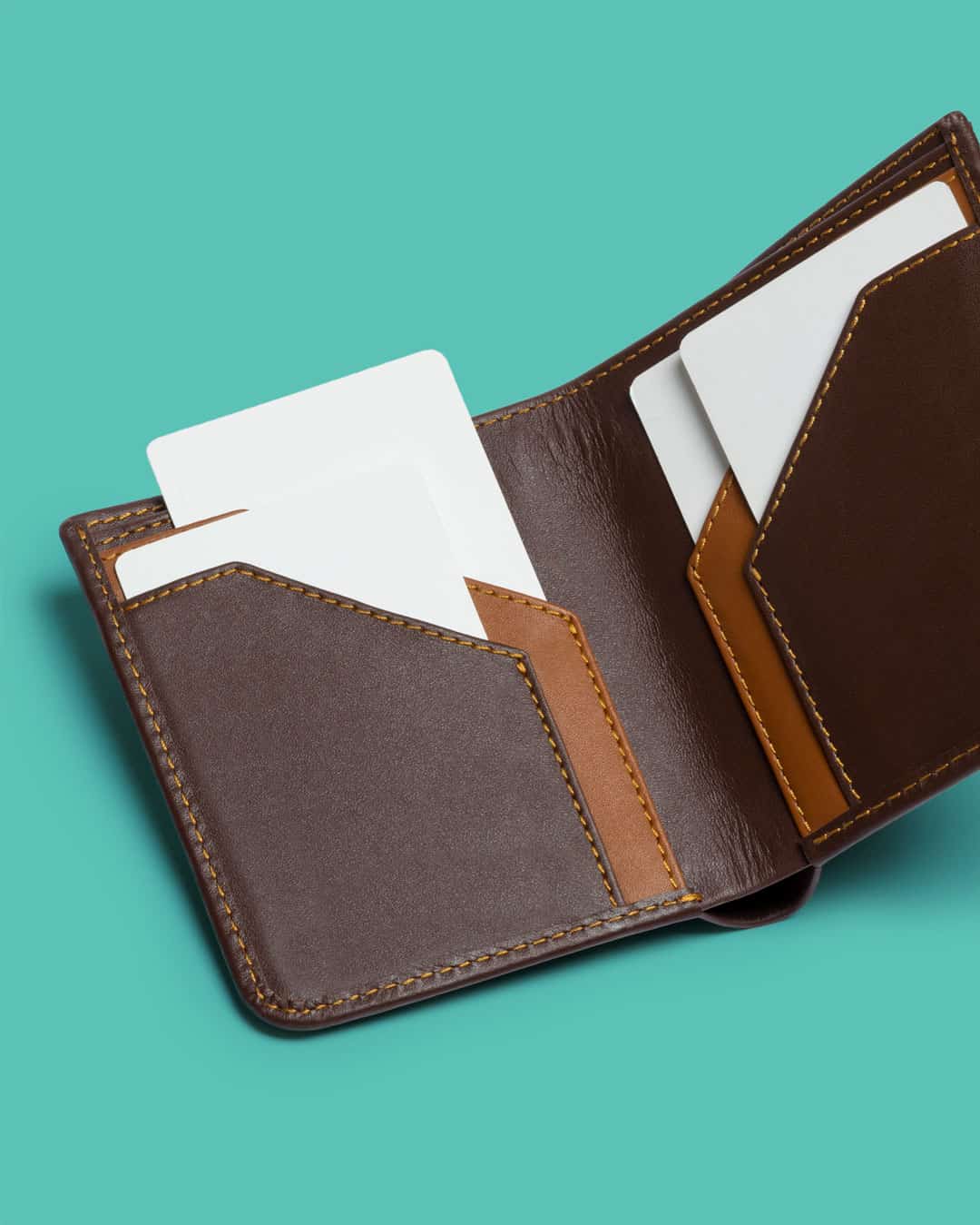 Premium Wave Bifold Wallet for Men - RFID Blocking Leather Wallet with Multiple Card Slots & Cash Pocket - Perfect for Everyday Use, Travel, and Business