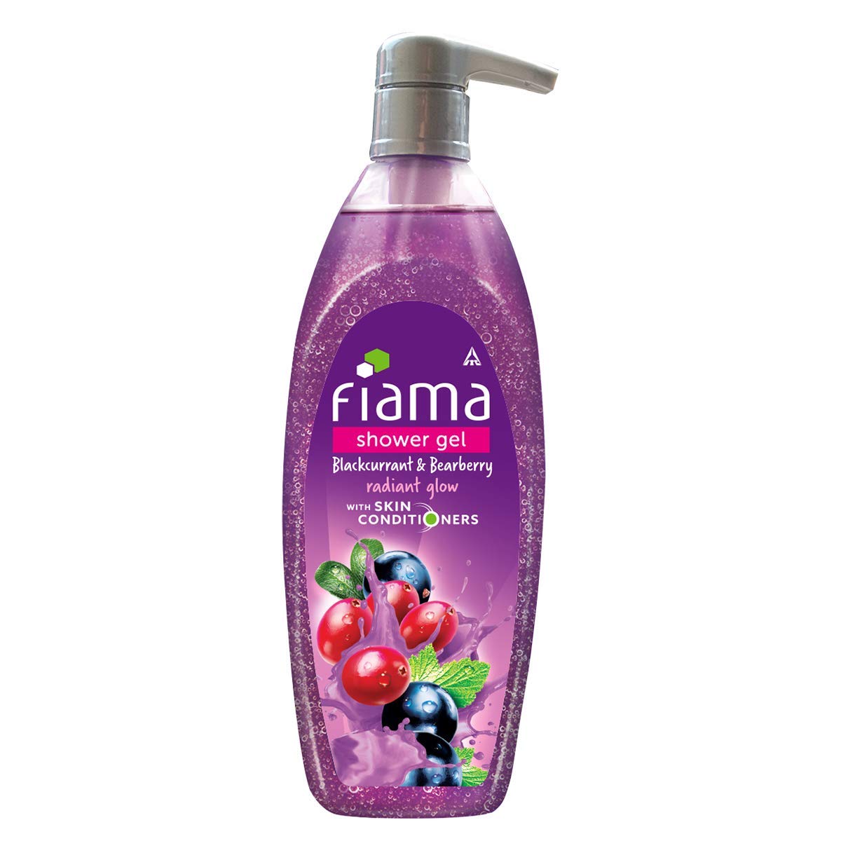 Fiama Gel Bar Celebration Pack - 5 Unique Gel Bars (125g Each) | Buy 4 Get 1 Free | Fiama Shower Gel Blackcurrant & Bearberry Body Wash with Skin Conditioners (500ml Pump) for Radiant Glow | Perfect for Gifts, Spa Days & Luxurious Bath Time