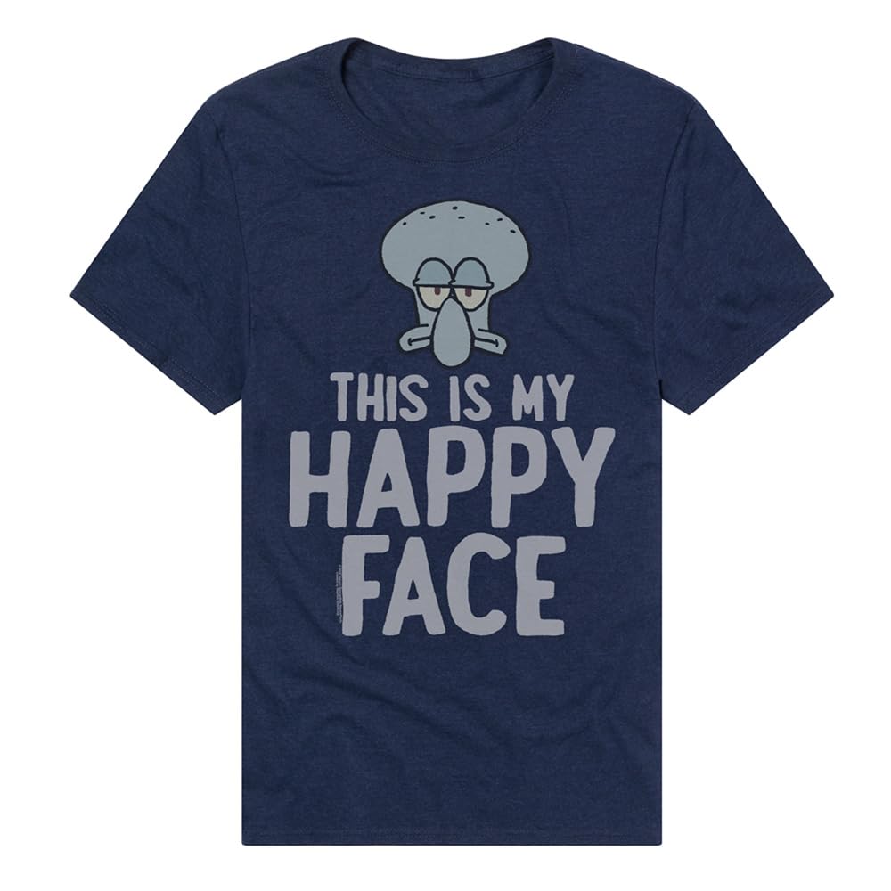 Popfunk Official SpongeBob SquarePants Imagination Graphic T-Shirt for Adults - Unisex Classic Ring-Spun Cotton Tee - Perfect for Casual Wear, Cosplay & Cartoon Lovers