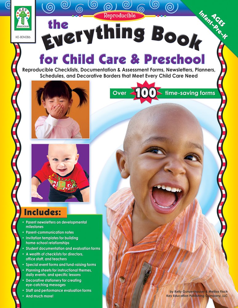 Child Care & Preschool Activity Book for Learning & Play