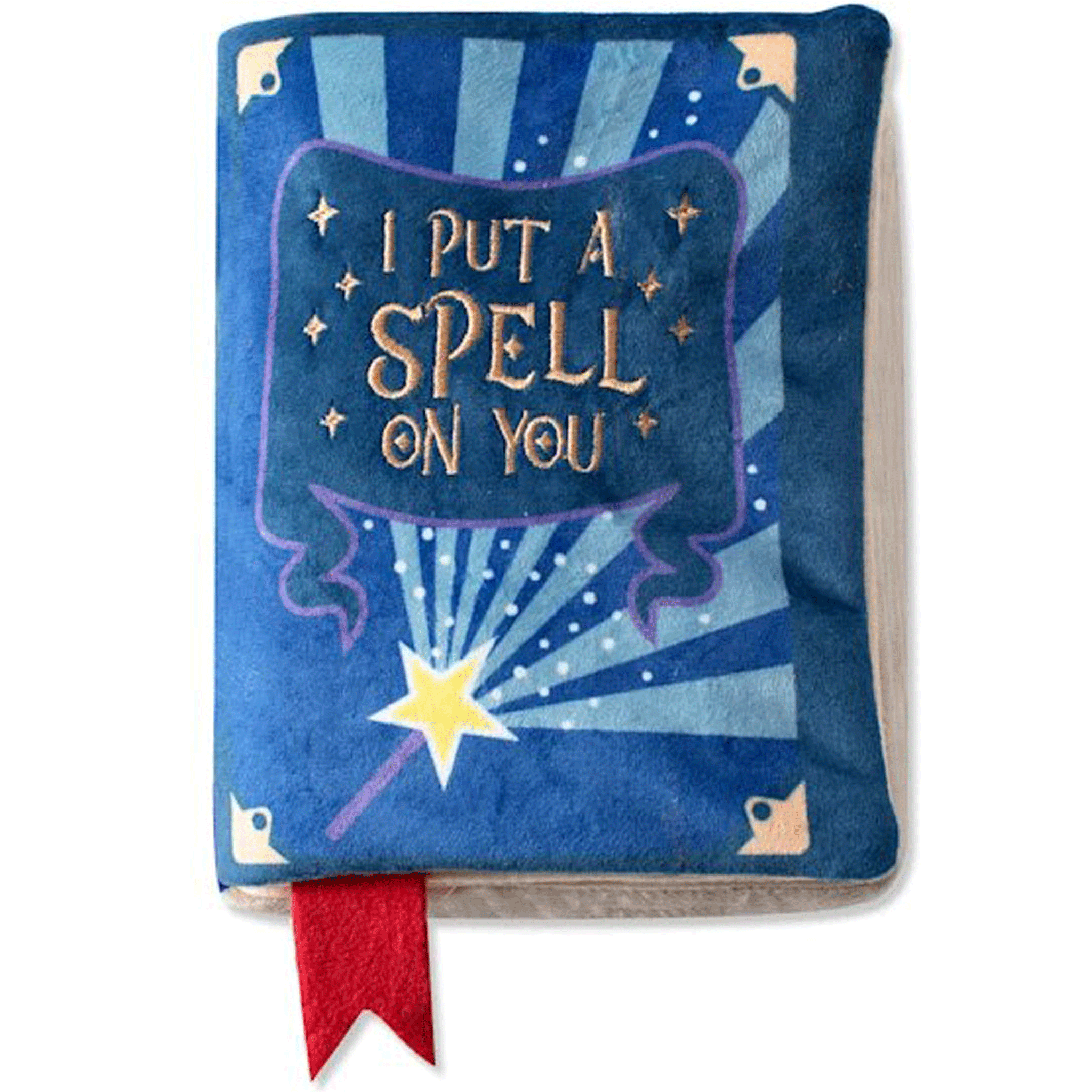 Fringe 'Put a Spell On You' Dog Toy - Enchanting Plush Chew Toy for Small & Medium Dogs - Perfect for Playtime, Training & Halloween Costume Accessories