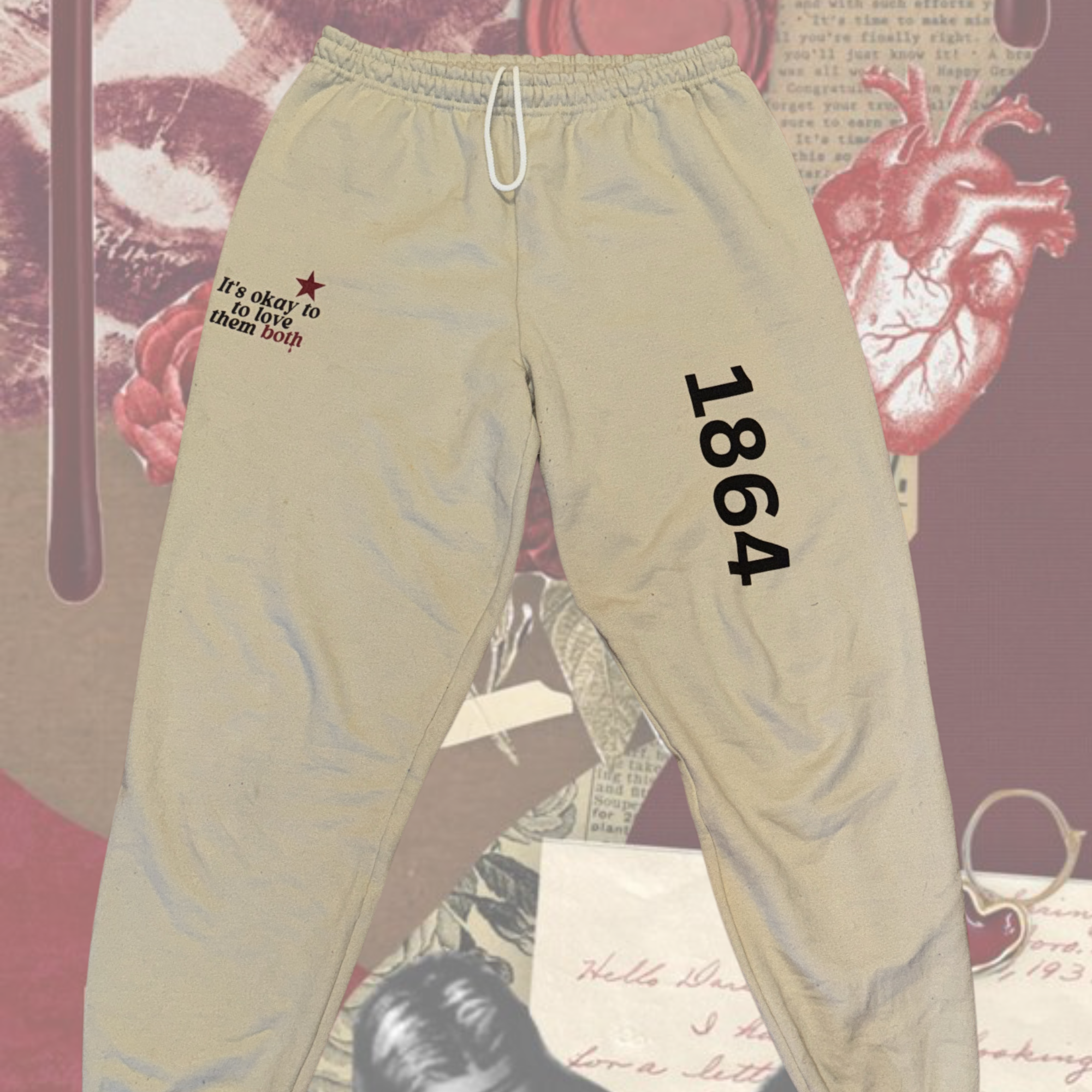 Comfy & Stylish Women's Sweatpants - It's Okay to Love Them Both - Perfect for Lounge, Workout & Casual Wear
